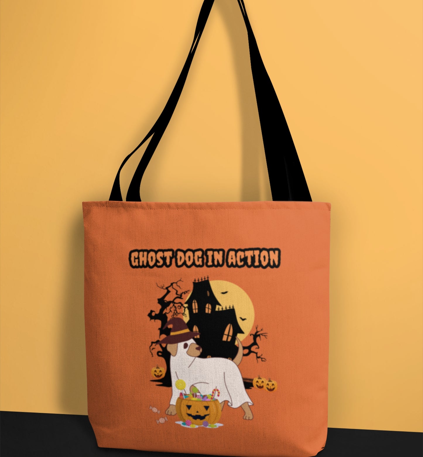 Ghost Dog Tote Bag