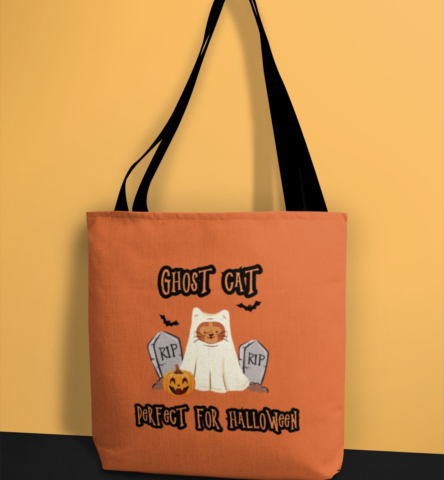 Ghost Cat Tote Bag