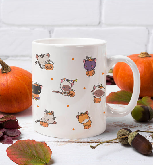 Halloween Cats Mug