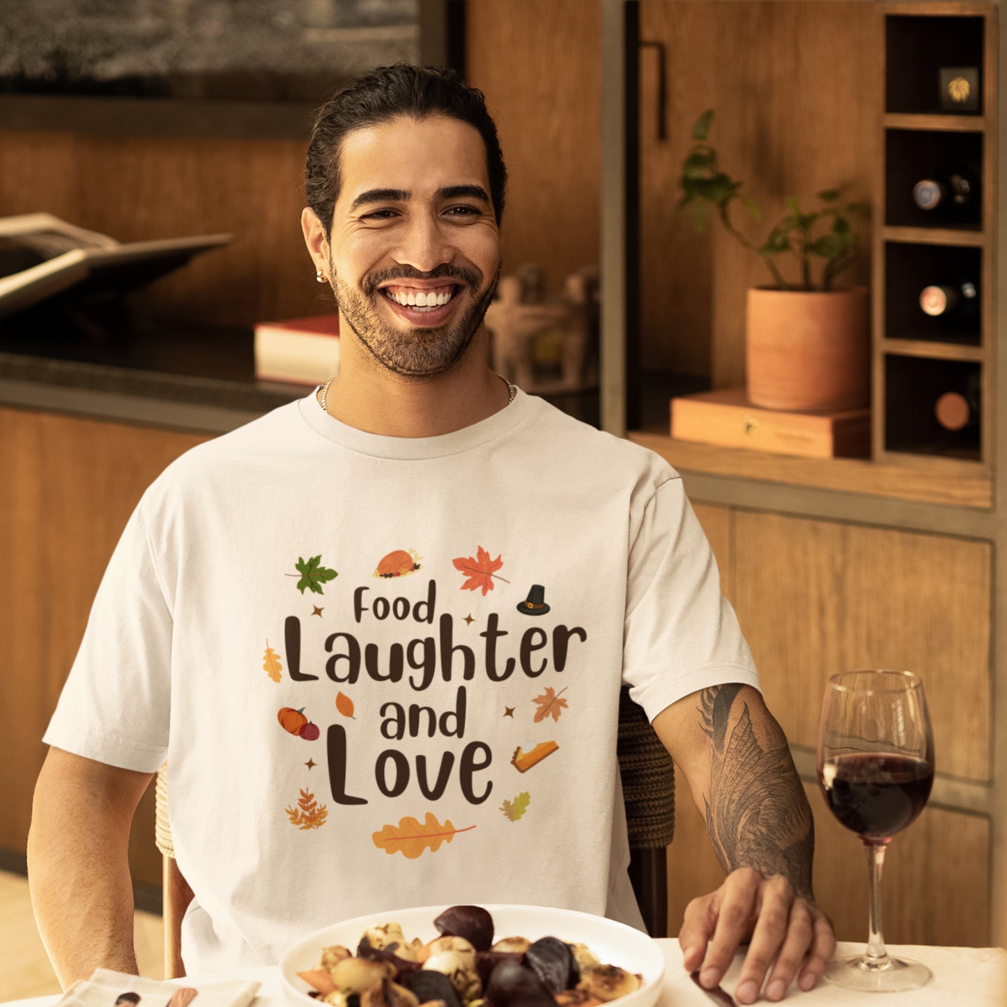 Food And Love T-shirt