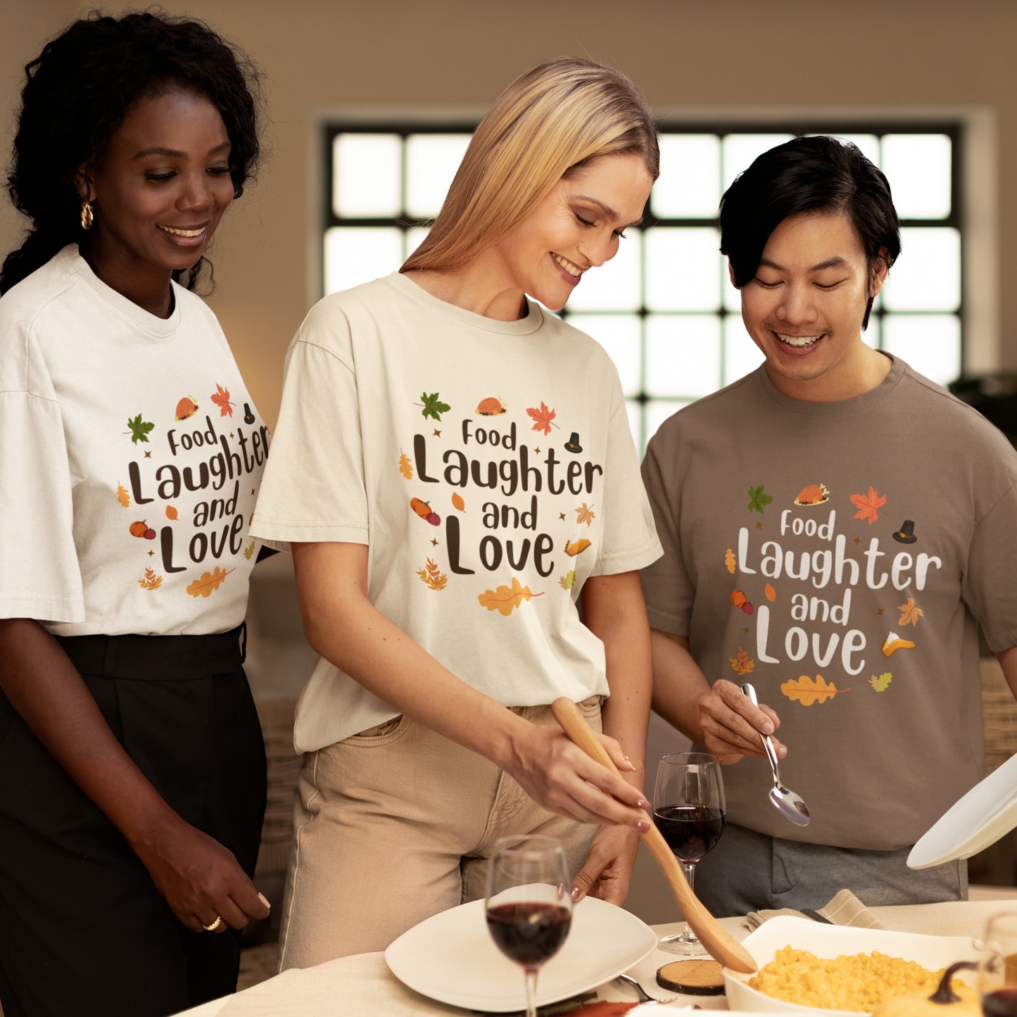 Food And Love T-shirt