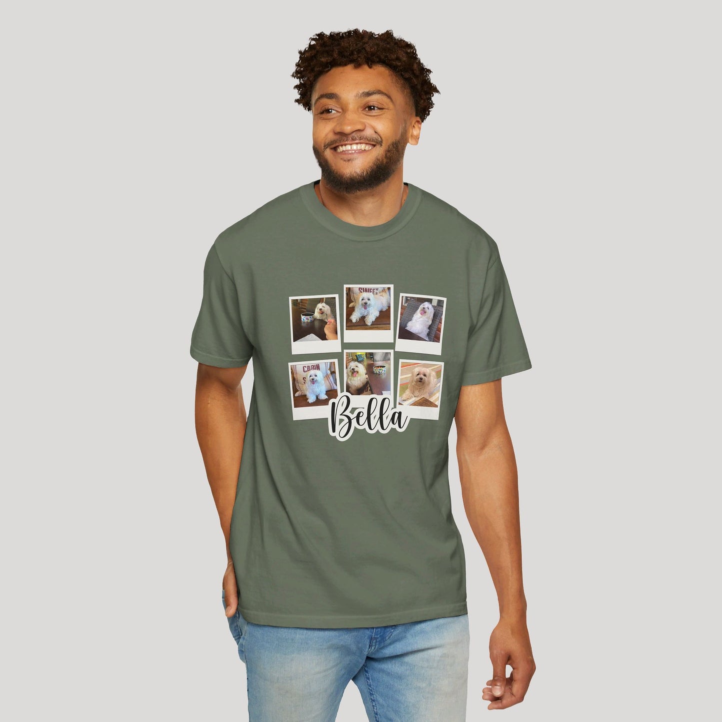Personalized Name+Photos (6) T-shirt