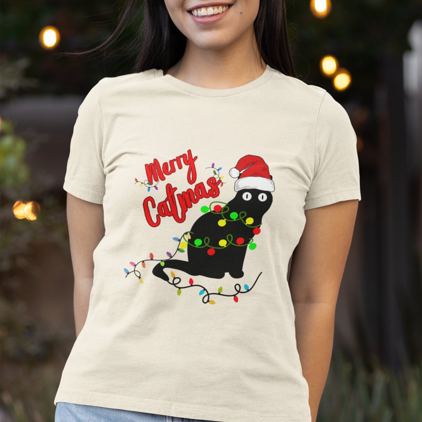 Merry Catmas T-shirt