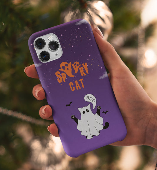 Spooky Cat Phone Cases