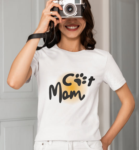 Cat Mom T-shirt