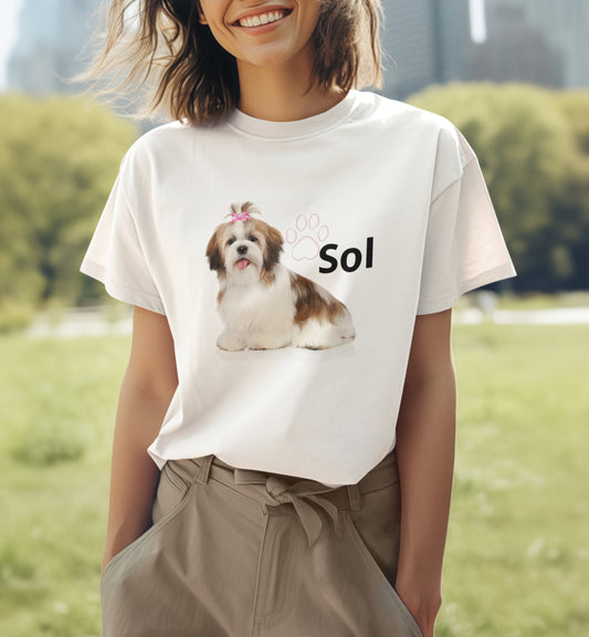Personalized Name+Photo T-shirt