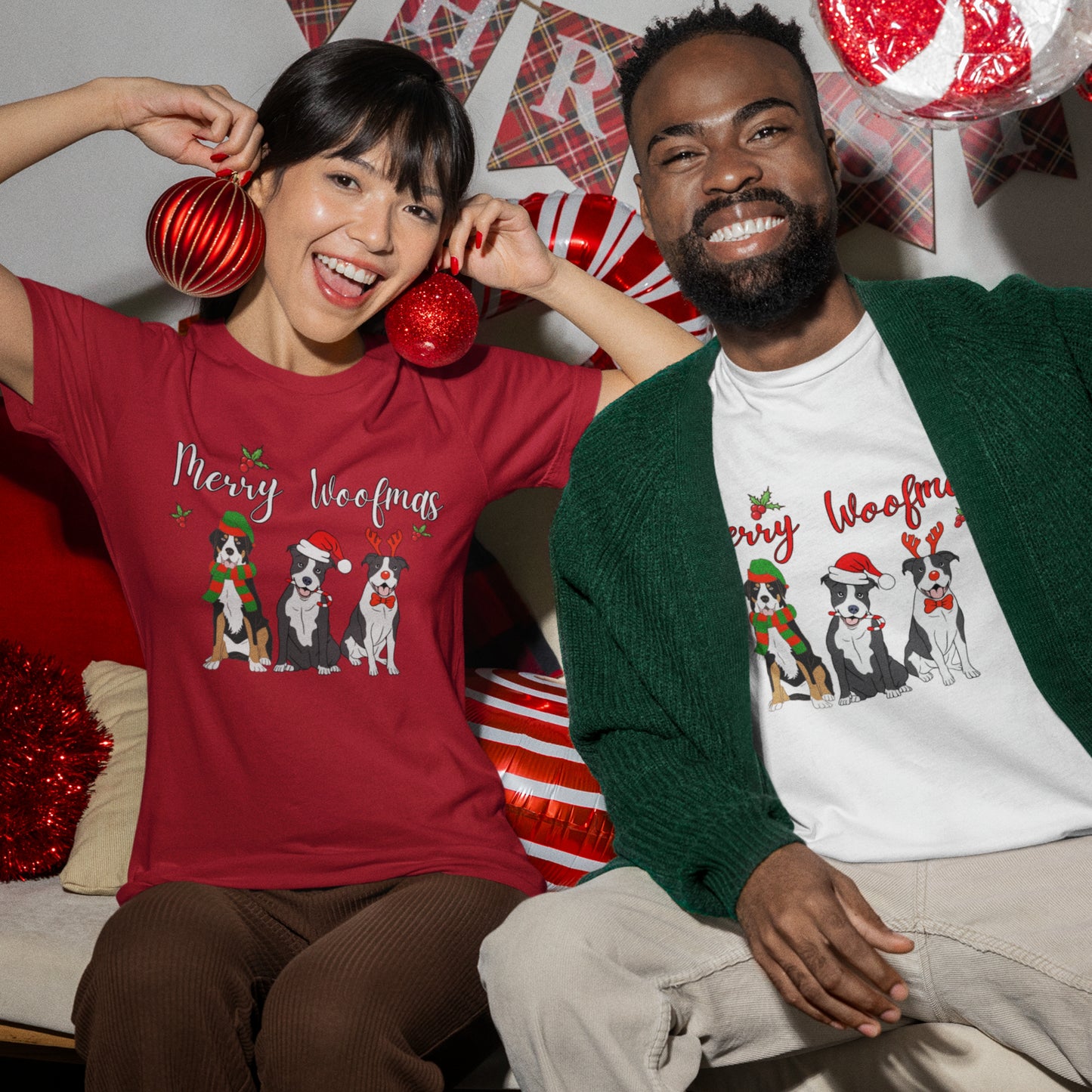 Merry Woofmas T-shirt