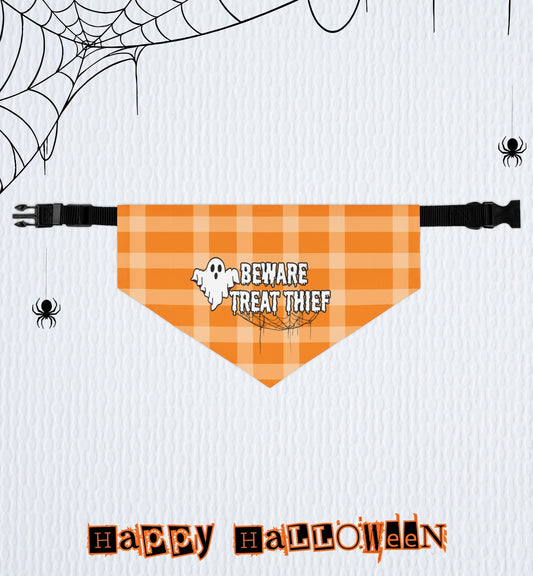 Treat Thief Pet Bandana Collar
