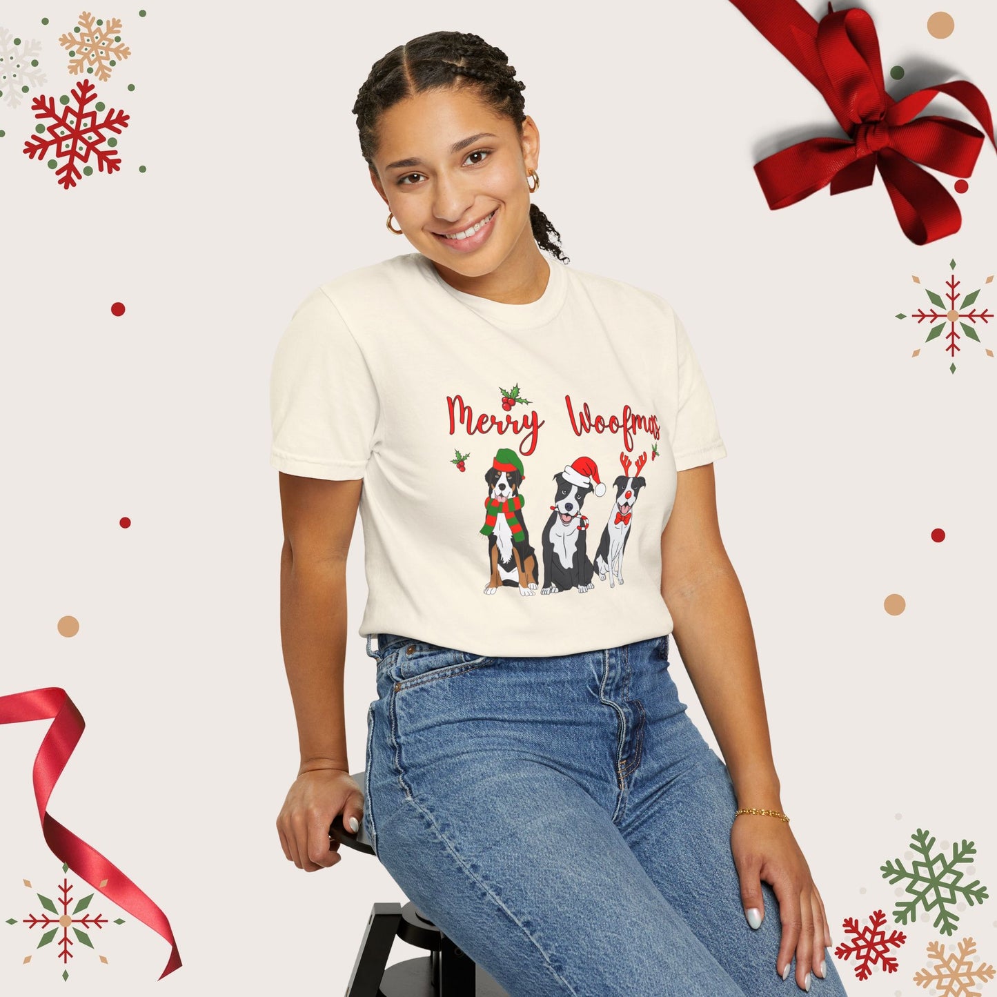 Merry Woofmas T-shirt