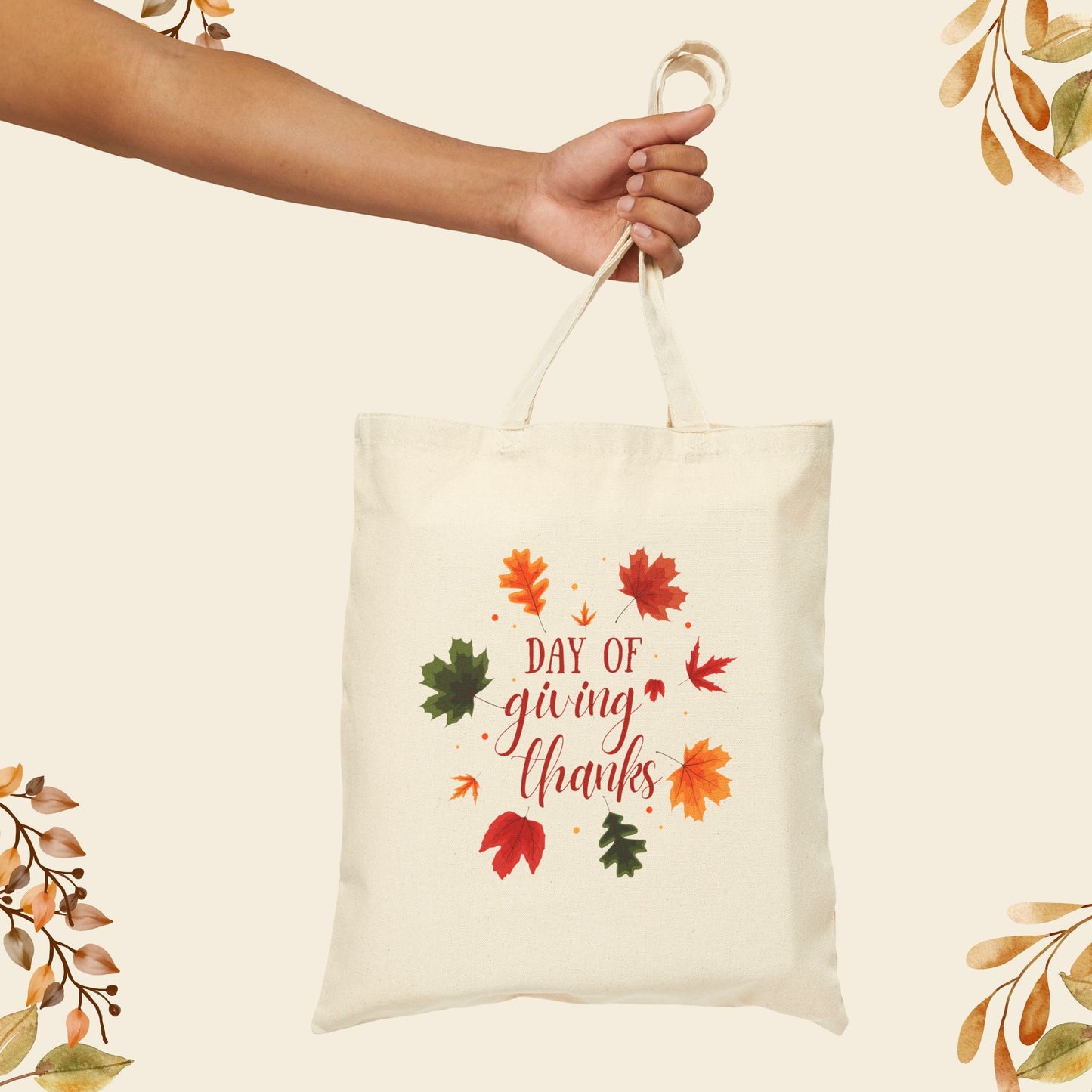 Day Of Giving Thanks Tote Bag