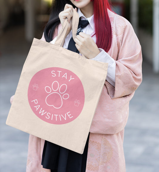 Pawsitive Tote Bag