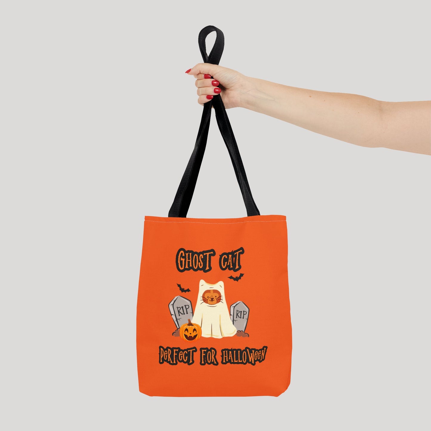 Ghost Cat Tote Bag