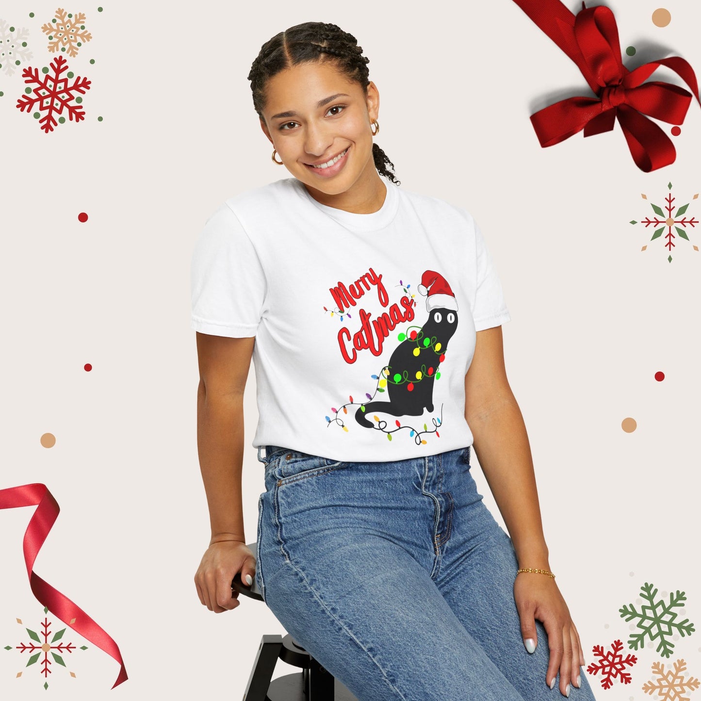 Merry Catmas T-shirt