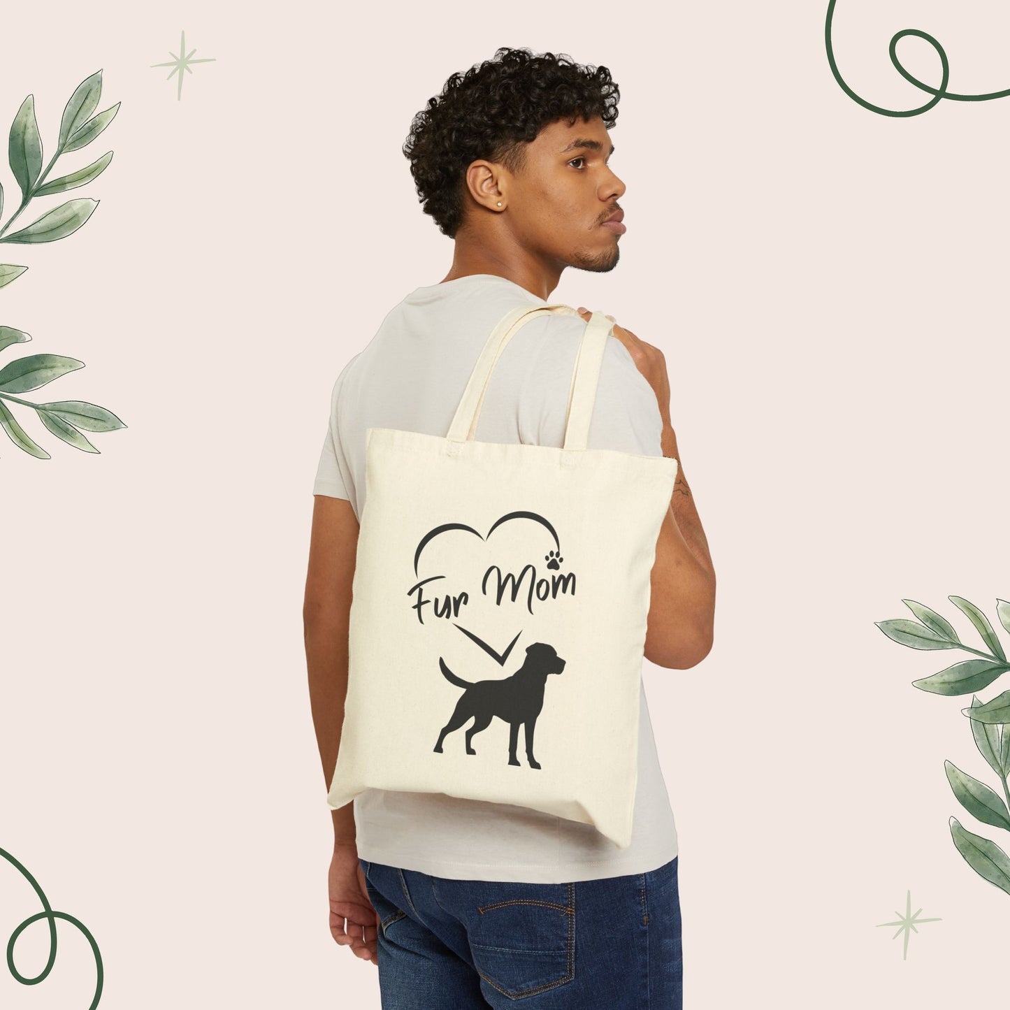 Fur Mom Tote Bag