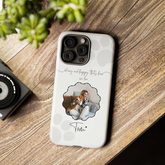 Personalized Name+Photo Phone Case