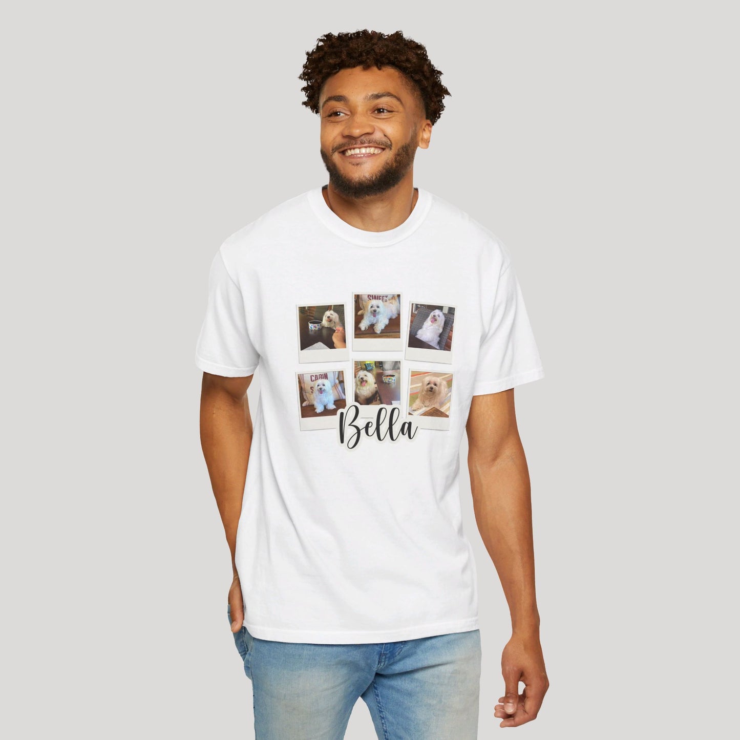 Personalized Name+Photos (6) T-shirt