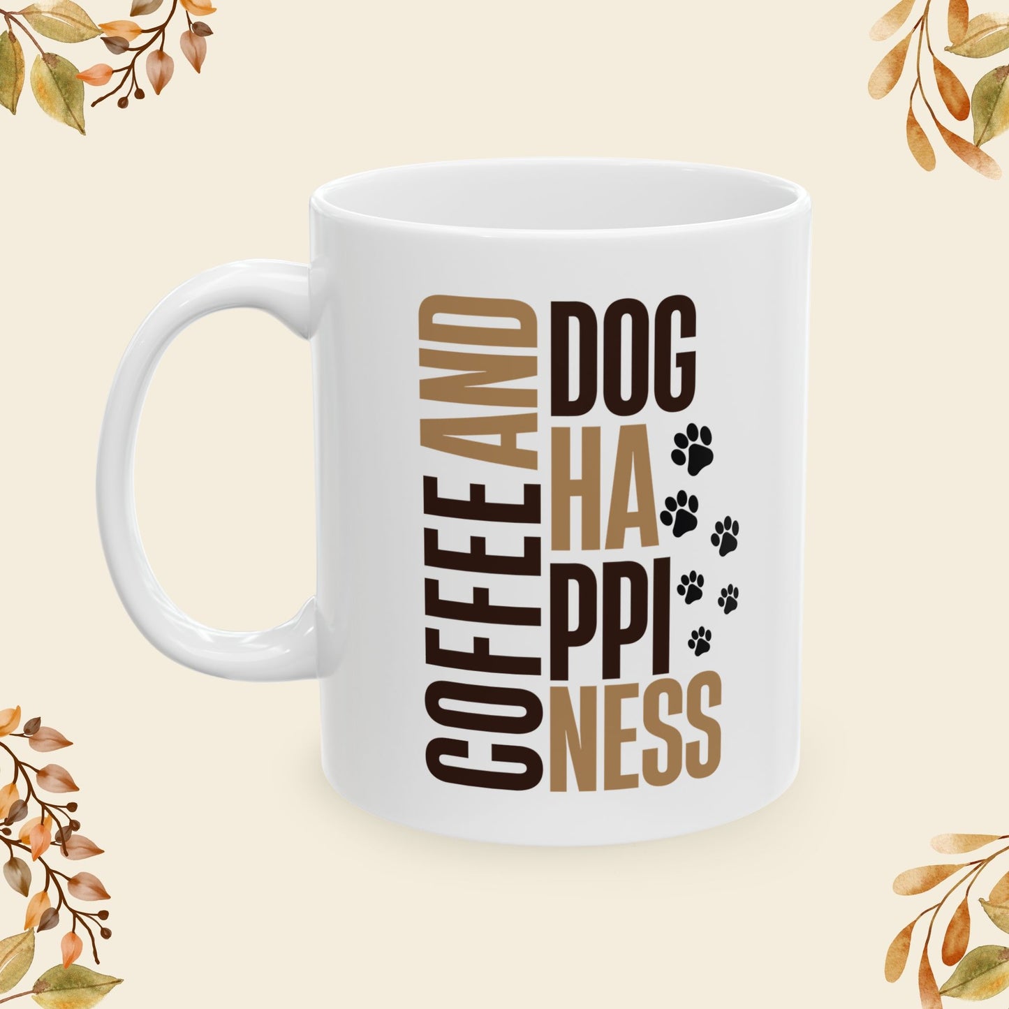 Coffee And Dog Happiness