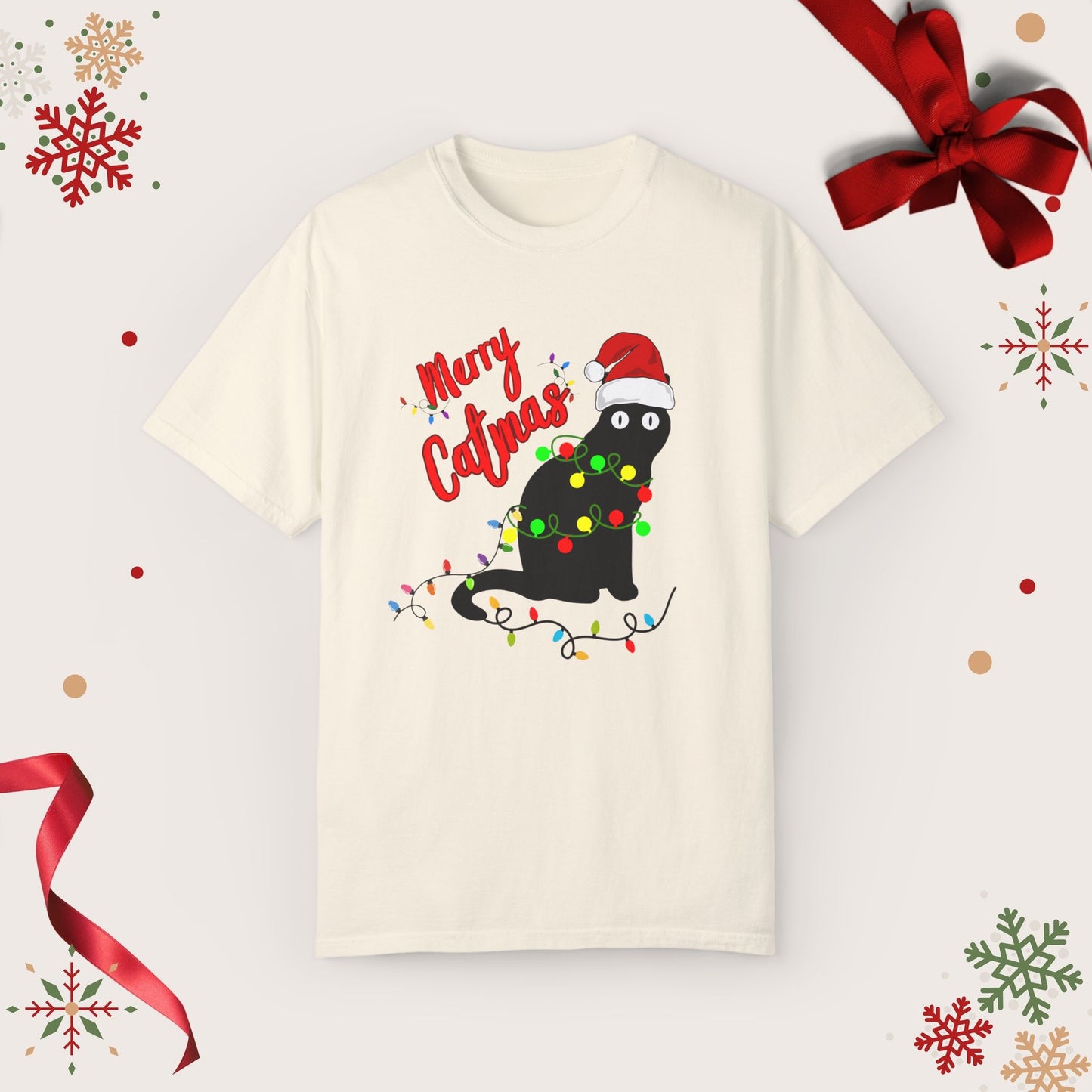 Merry Catmas T-shirt