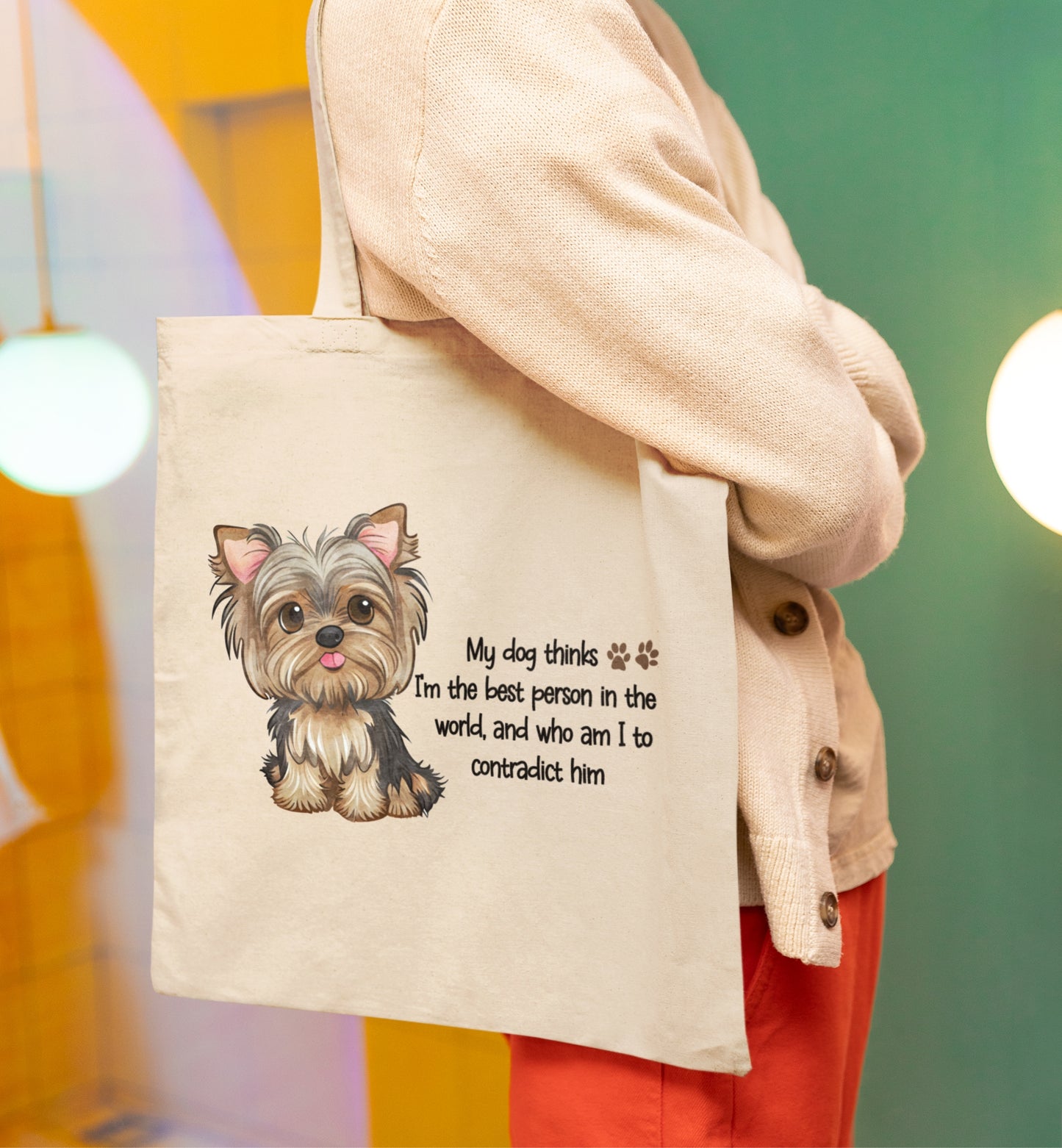 Dog Lover Tote Bag