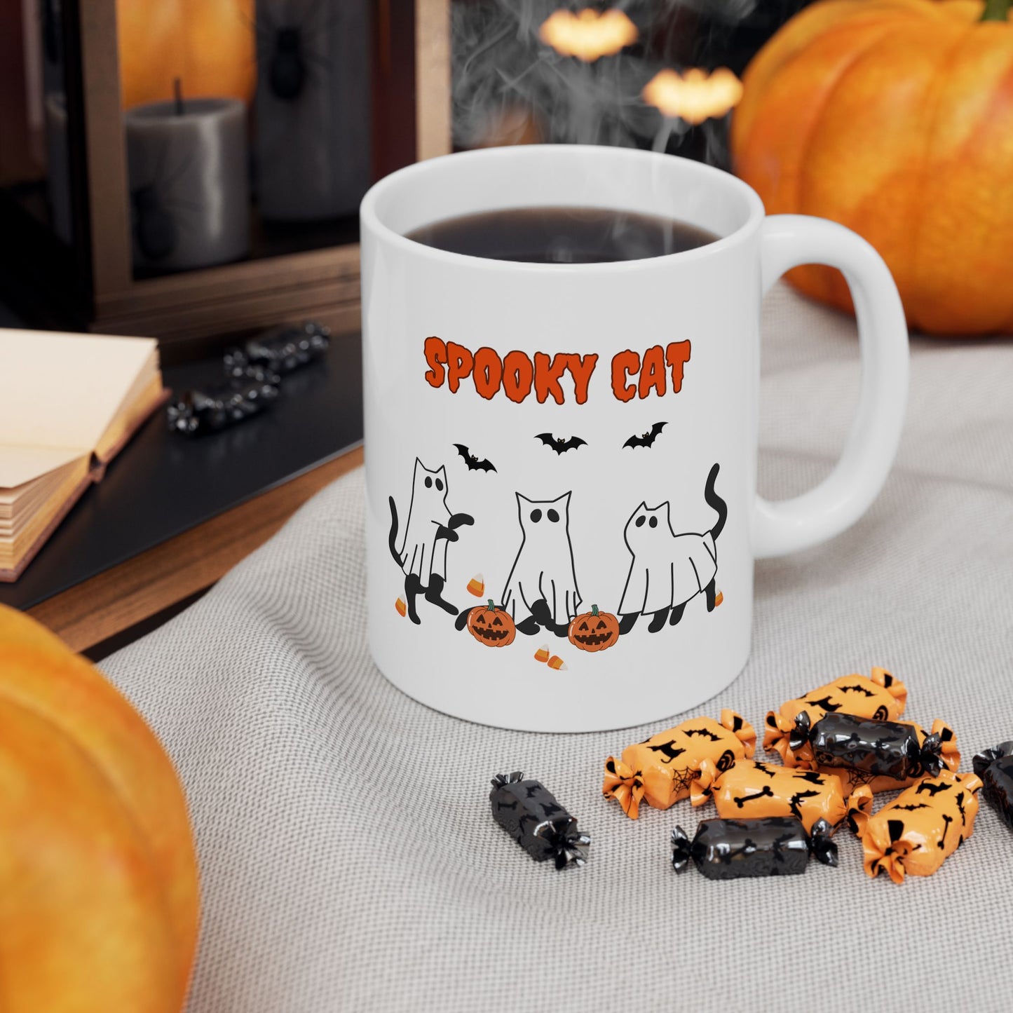 Spooky Cat Mug