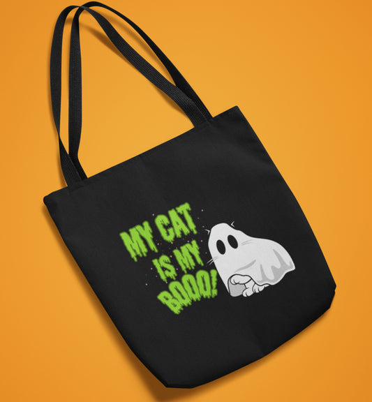 Boo! Cat Tote Bag