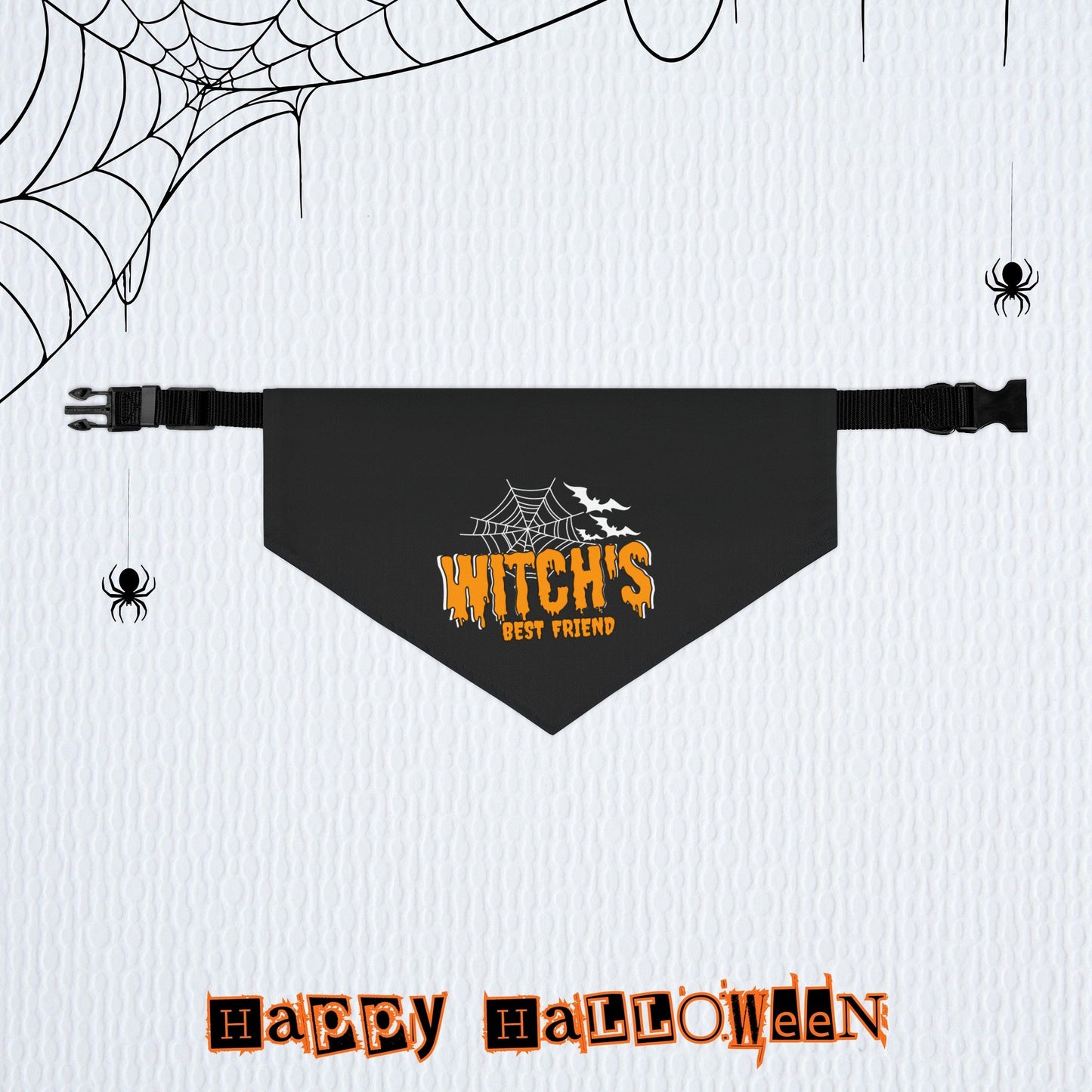 Witch's Best Friend Pet Bandana Collar