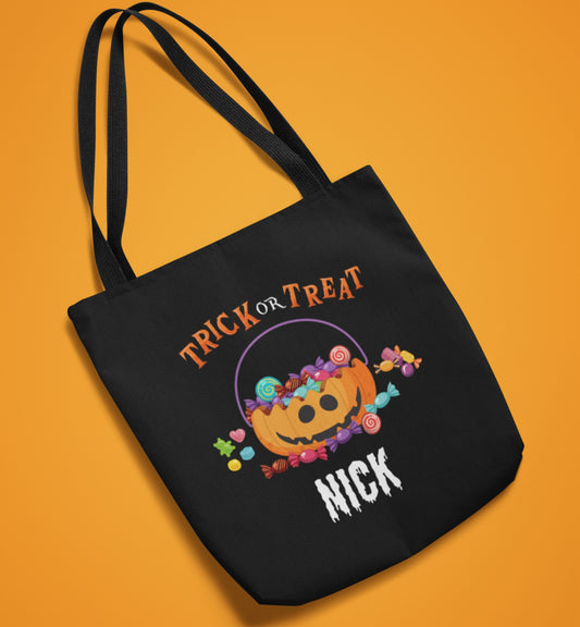 Trick or Treat Tote Bag
