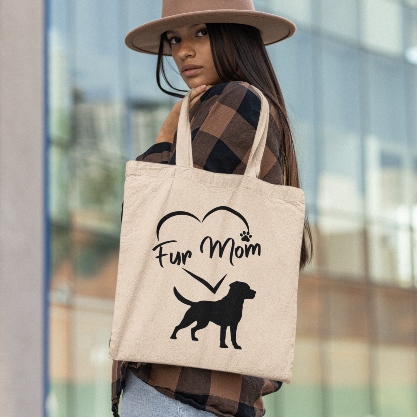 Fur Mom Tote Bag