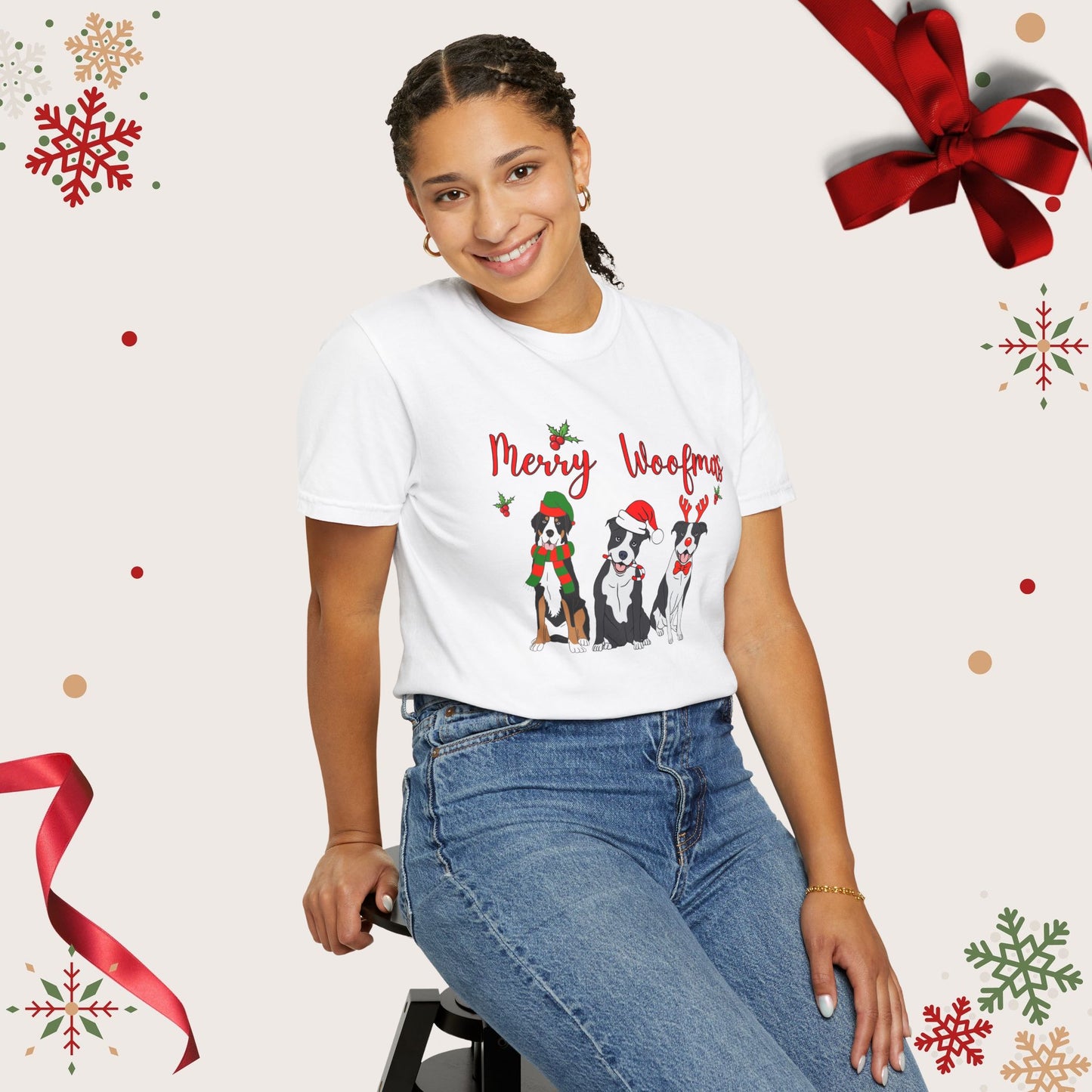 Merry Woofmas T-shirt