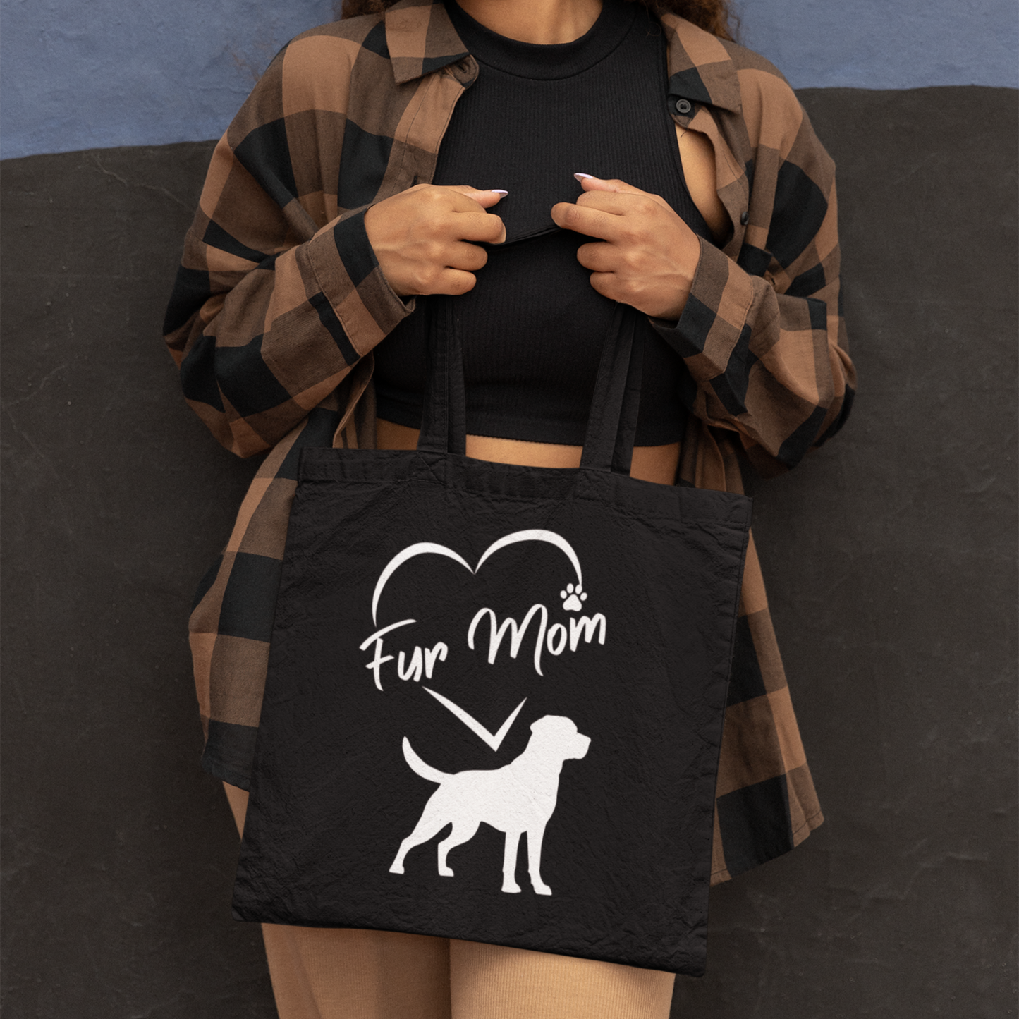 Fur Mom Tote Bag