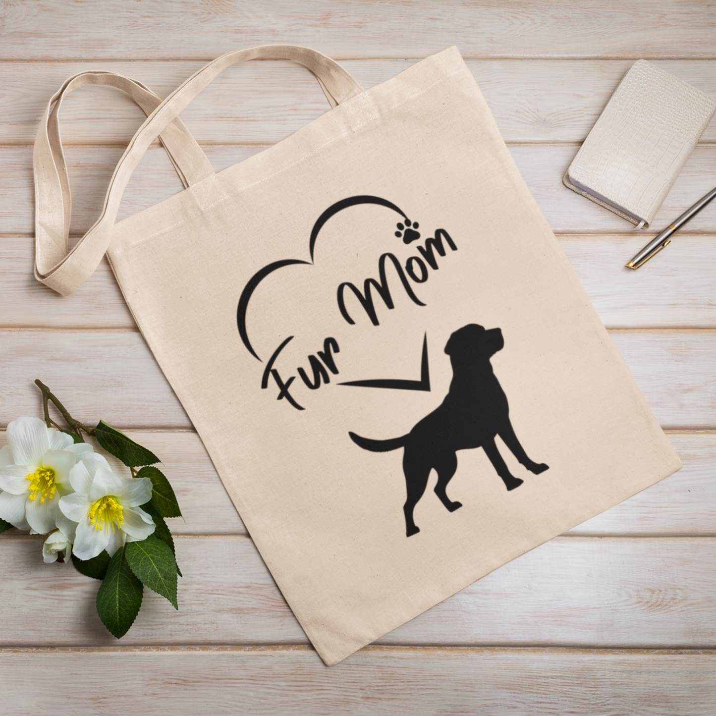 Fur Mom Tote Bag