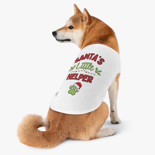 Santa's Little  Helper Tank Top