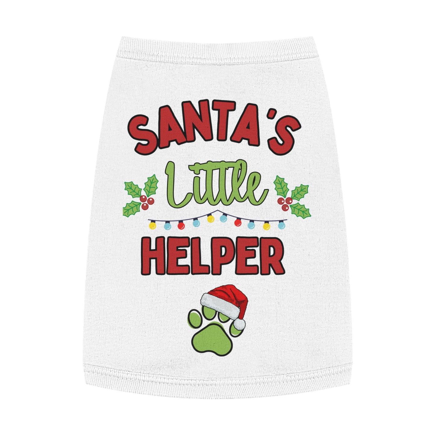 Santa's Little  Helper Tank Top