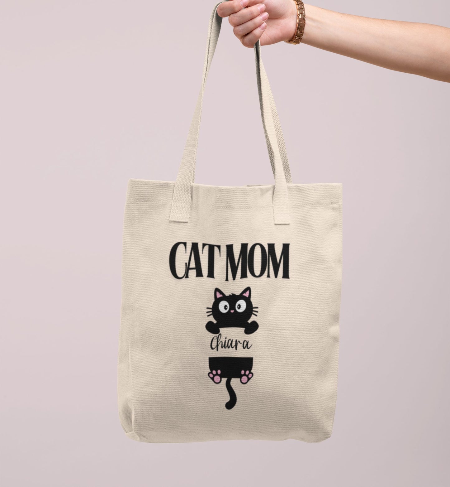 Personalized Name Tote Bag