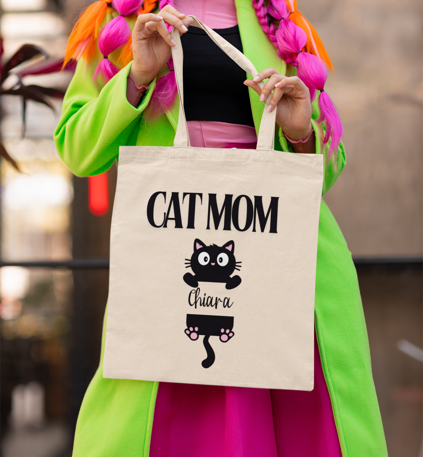 Personalized Name Tote Bag