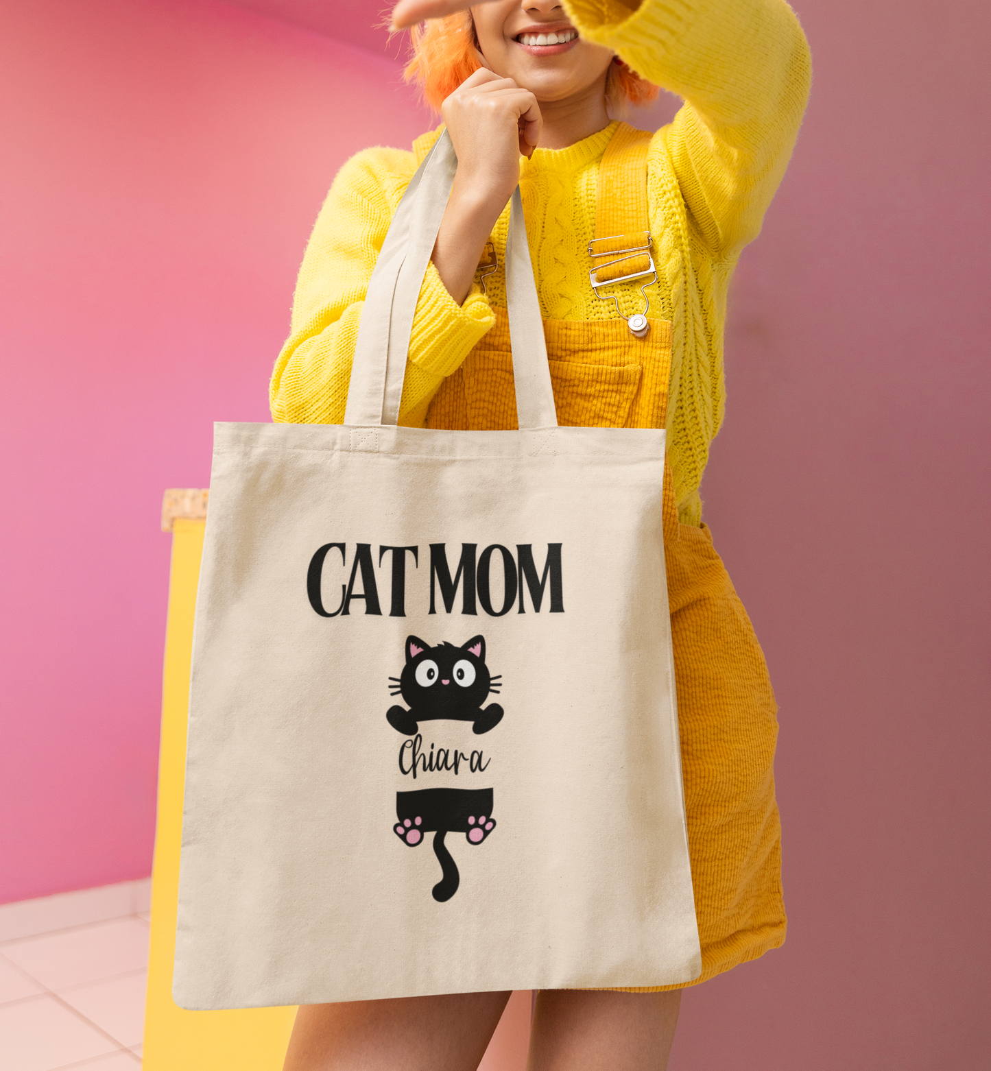 Personalized Name Tote Bag
