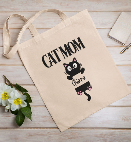 Personalized Name Tote Bag