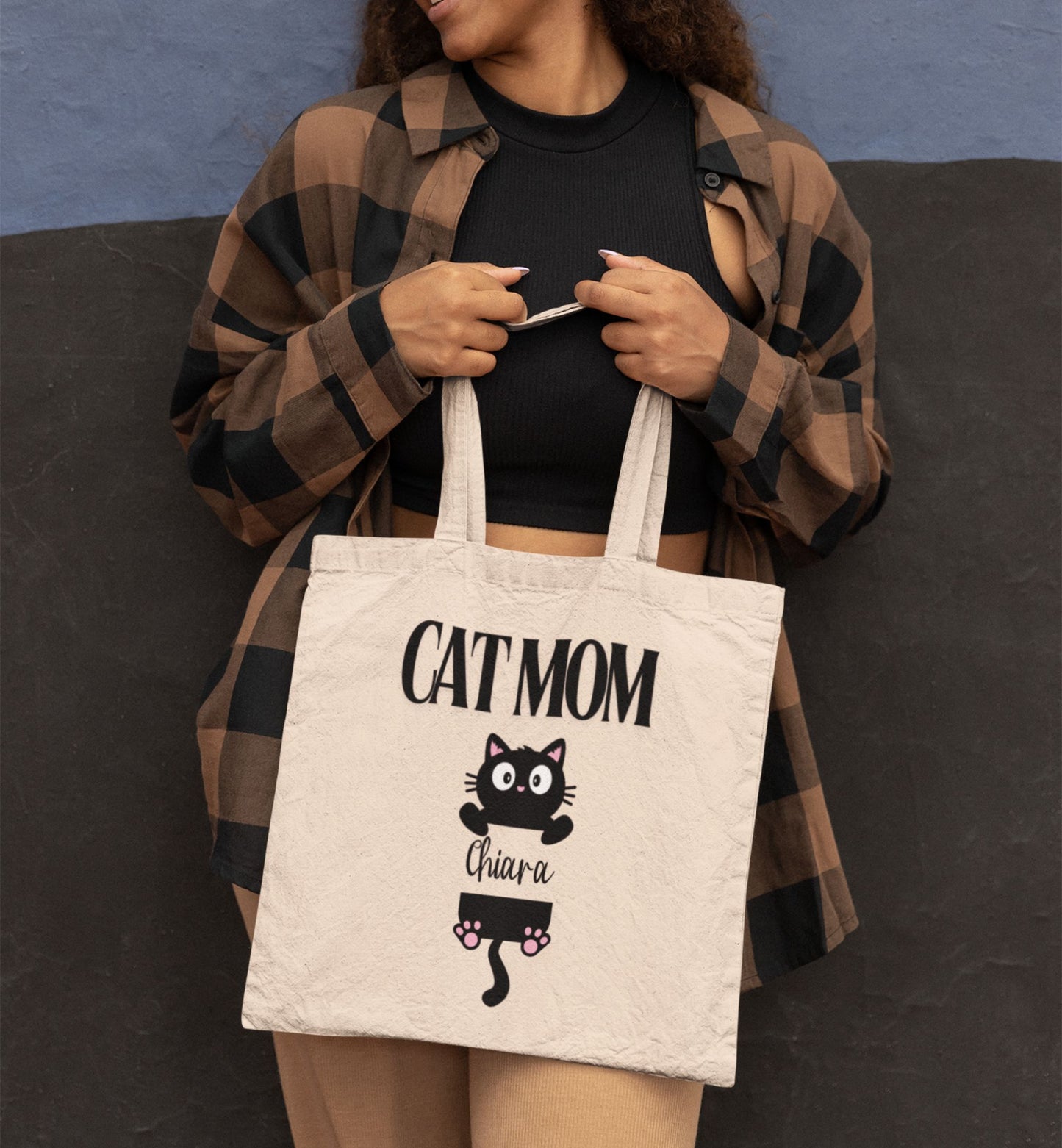 Personalized Name Tote Bag